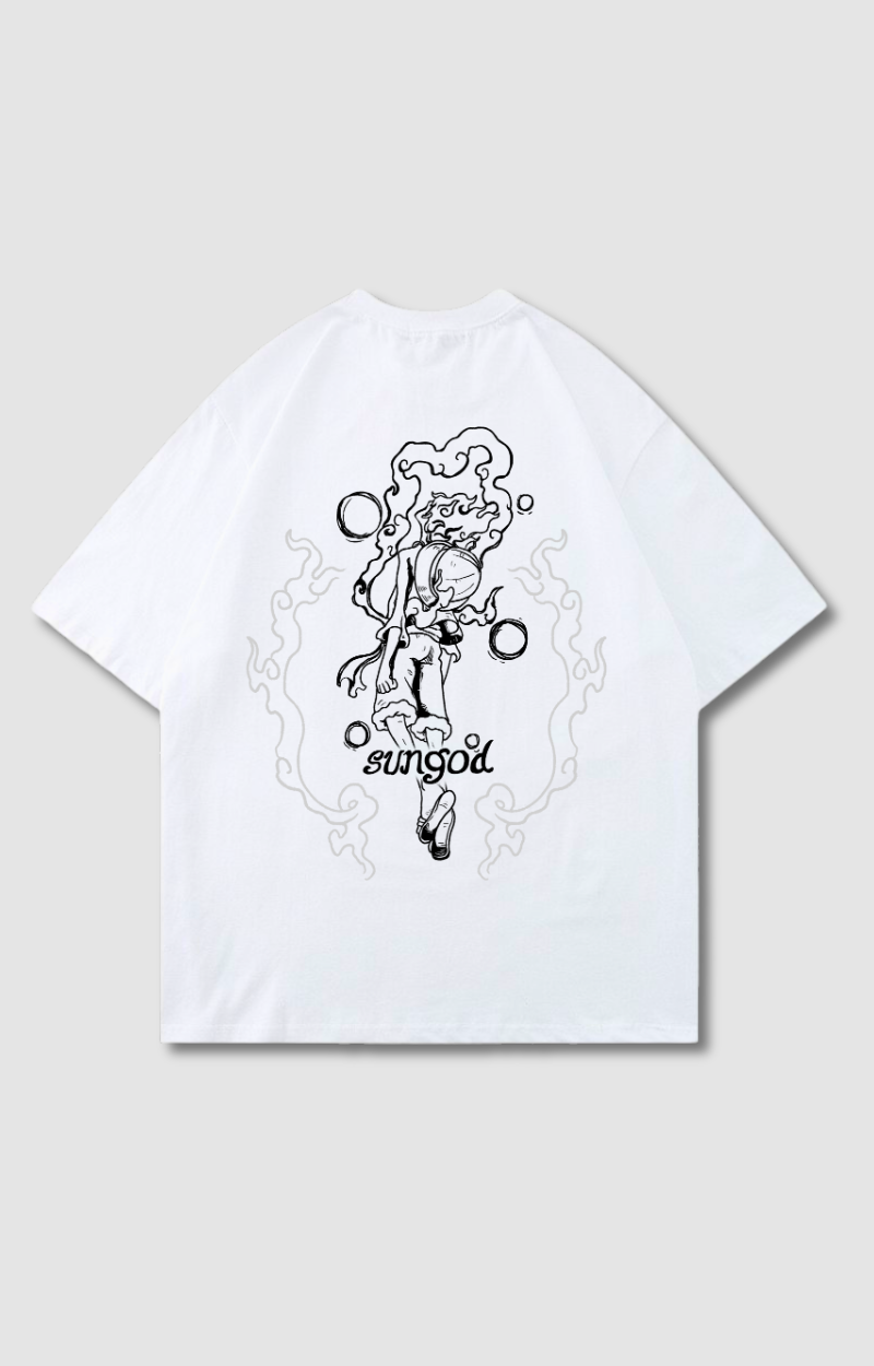 "SUNGOD" OVERSIZED TEE