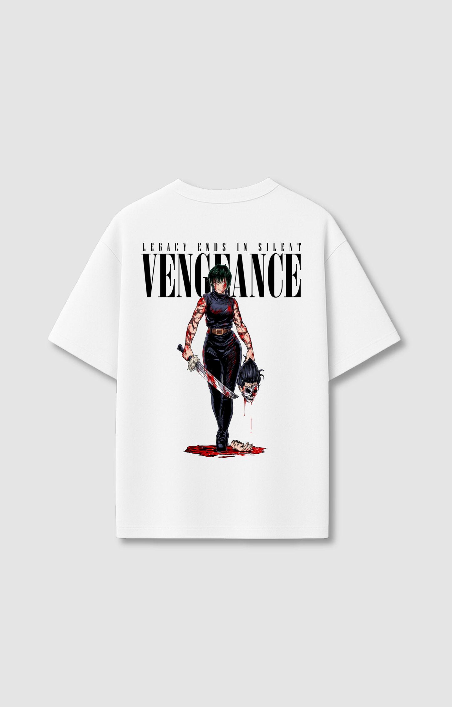 "VENGEANCE" OVERSIZED SHIRT