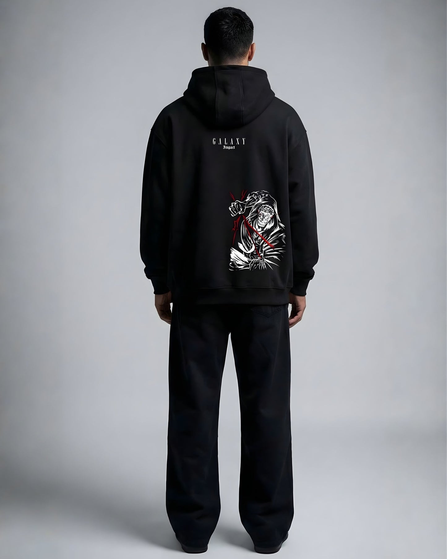 "GALAXY IMPACT" OVERSIZED HOODIE