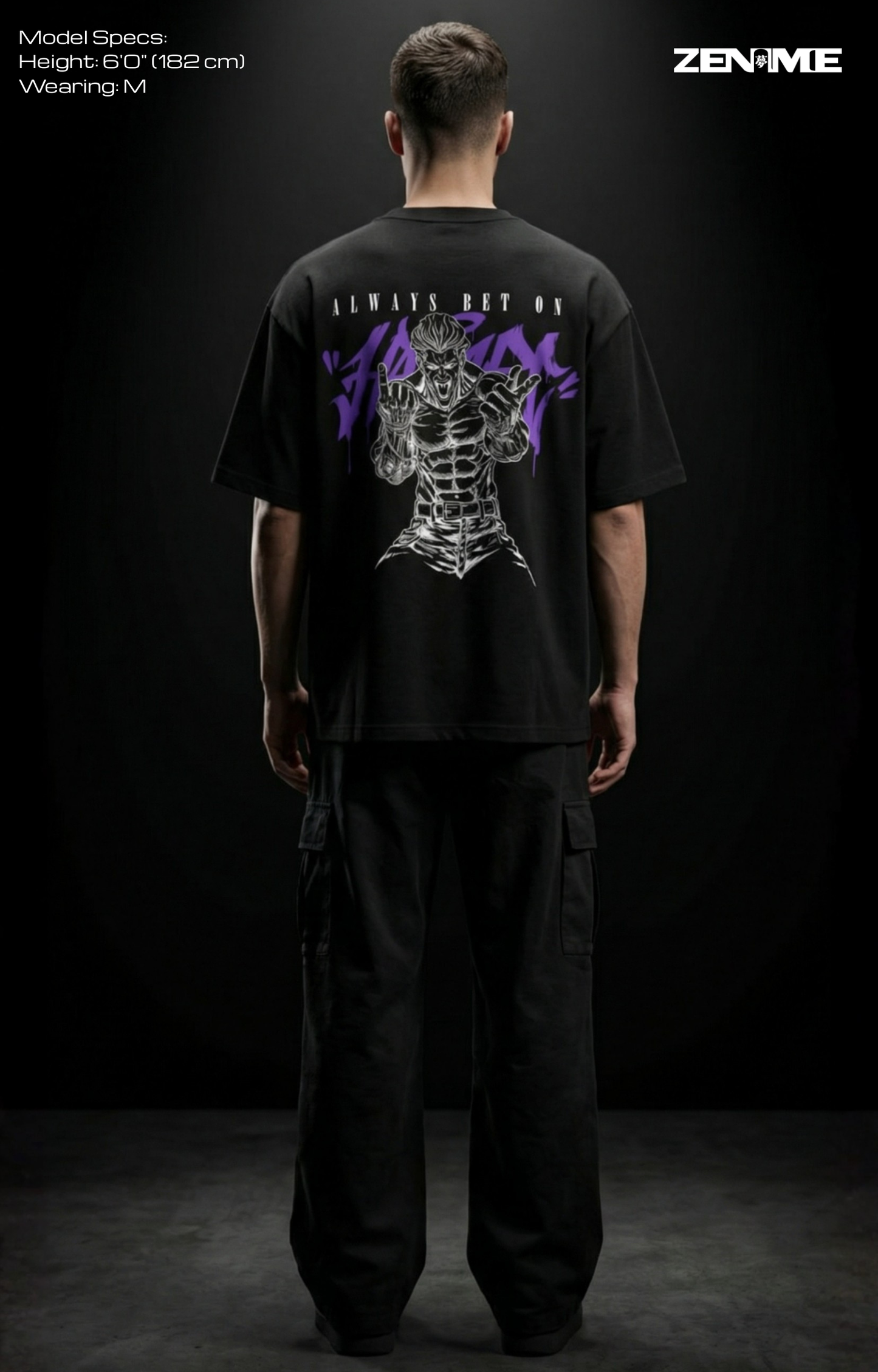 "BET ON" OVERSIZED SHIRT