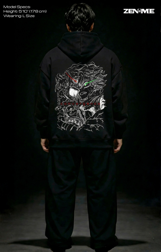"CONVERGENCE" OVERSIZED HOODIE