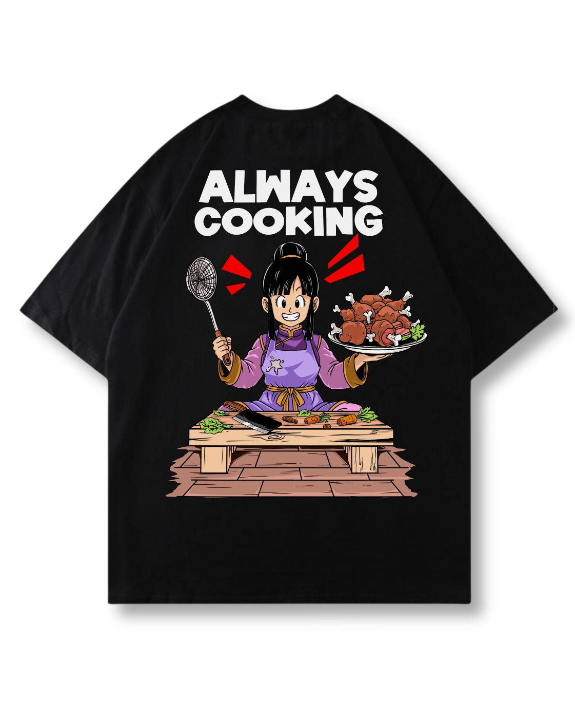 ALWAYS COOKING COUPLE SHIRT
