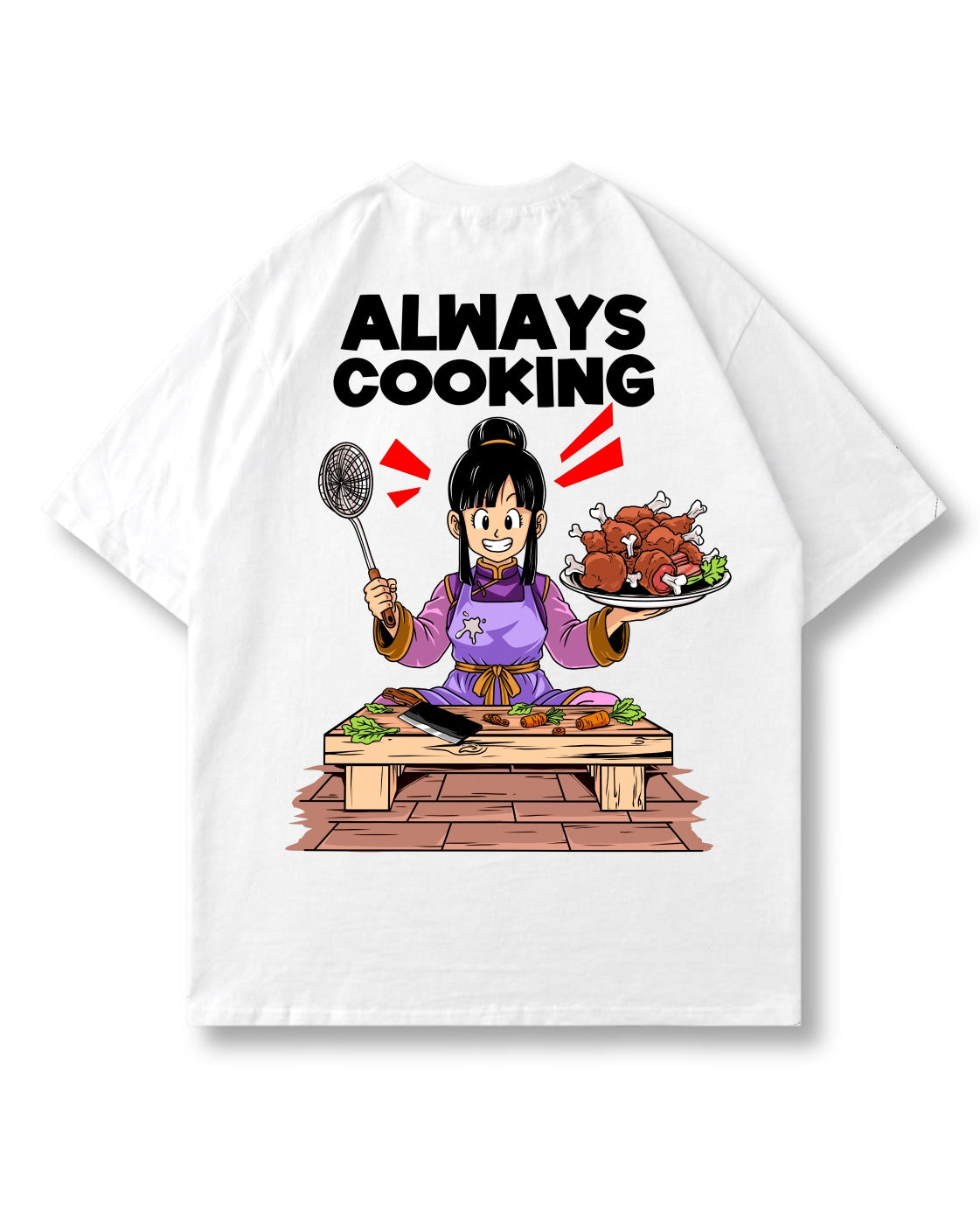 ALWAYS COOKING COUPLE SHIRT