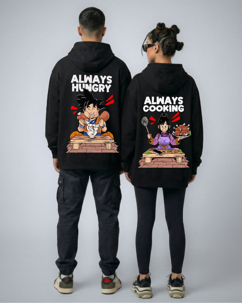 ALWAYS COOKING COUPLE HOODIE