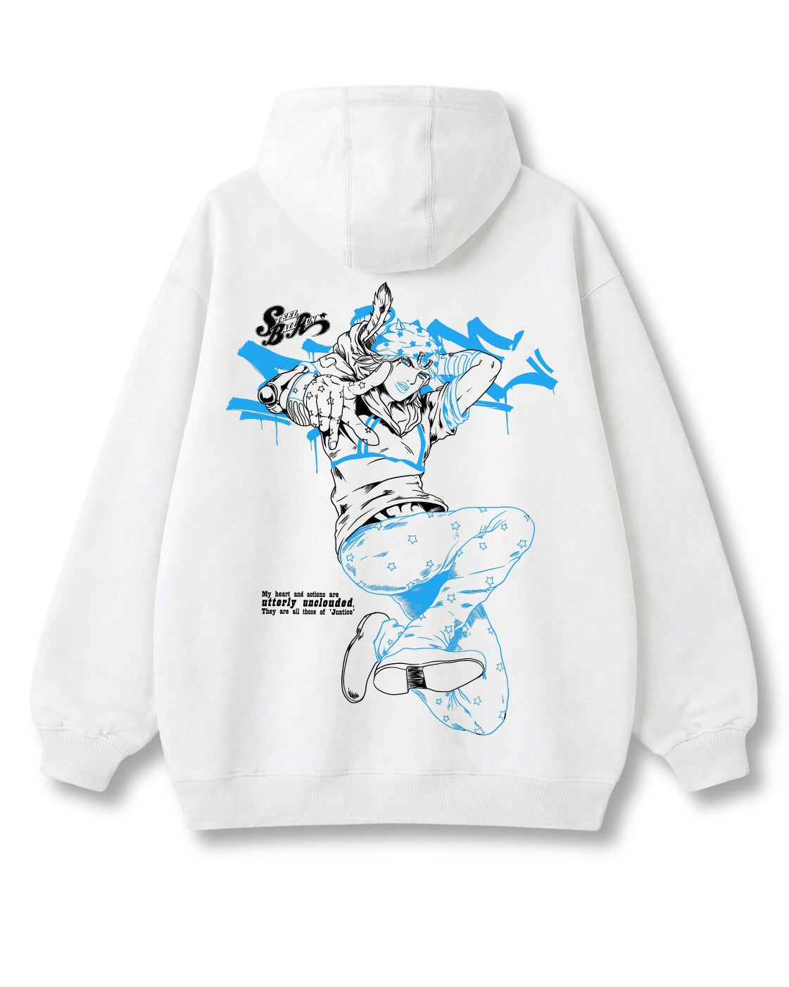 TRUE JUSTICE OVERSIZED HOODIE