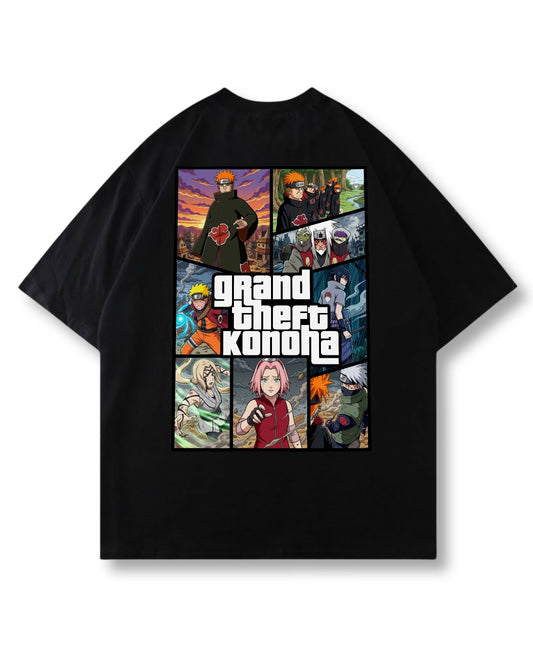GRAND THEFT KONOHA OVERSIZED SHIRT