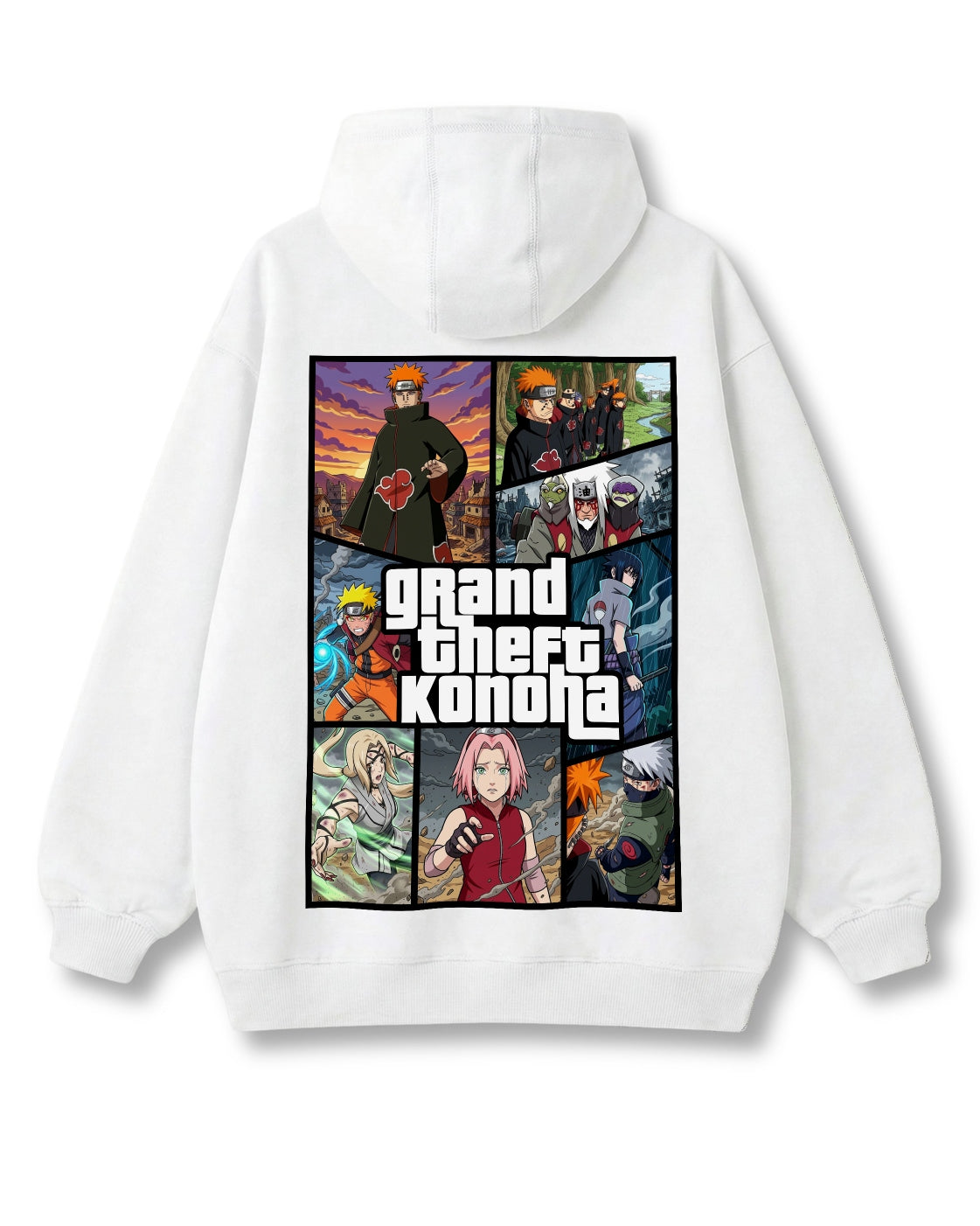 GRAND THEFT KONOHA OVERSIZED HOODIE