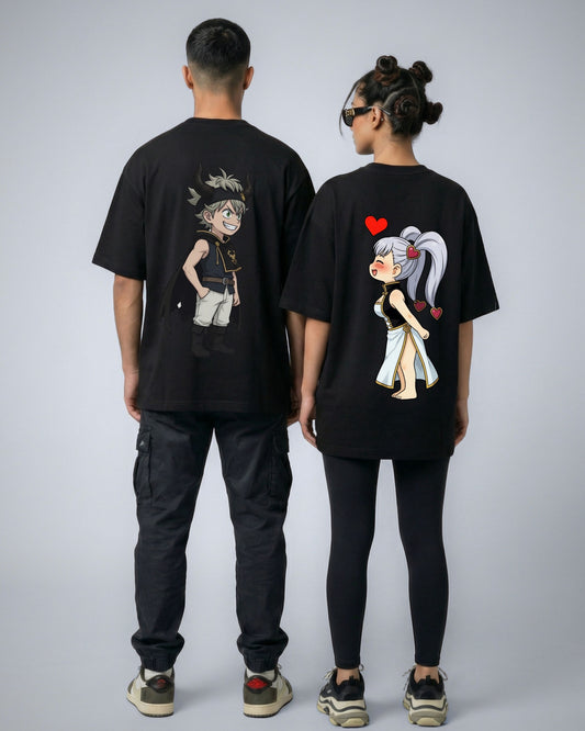 BLACK BULLS COUPLE SHIRT