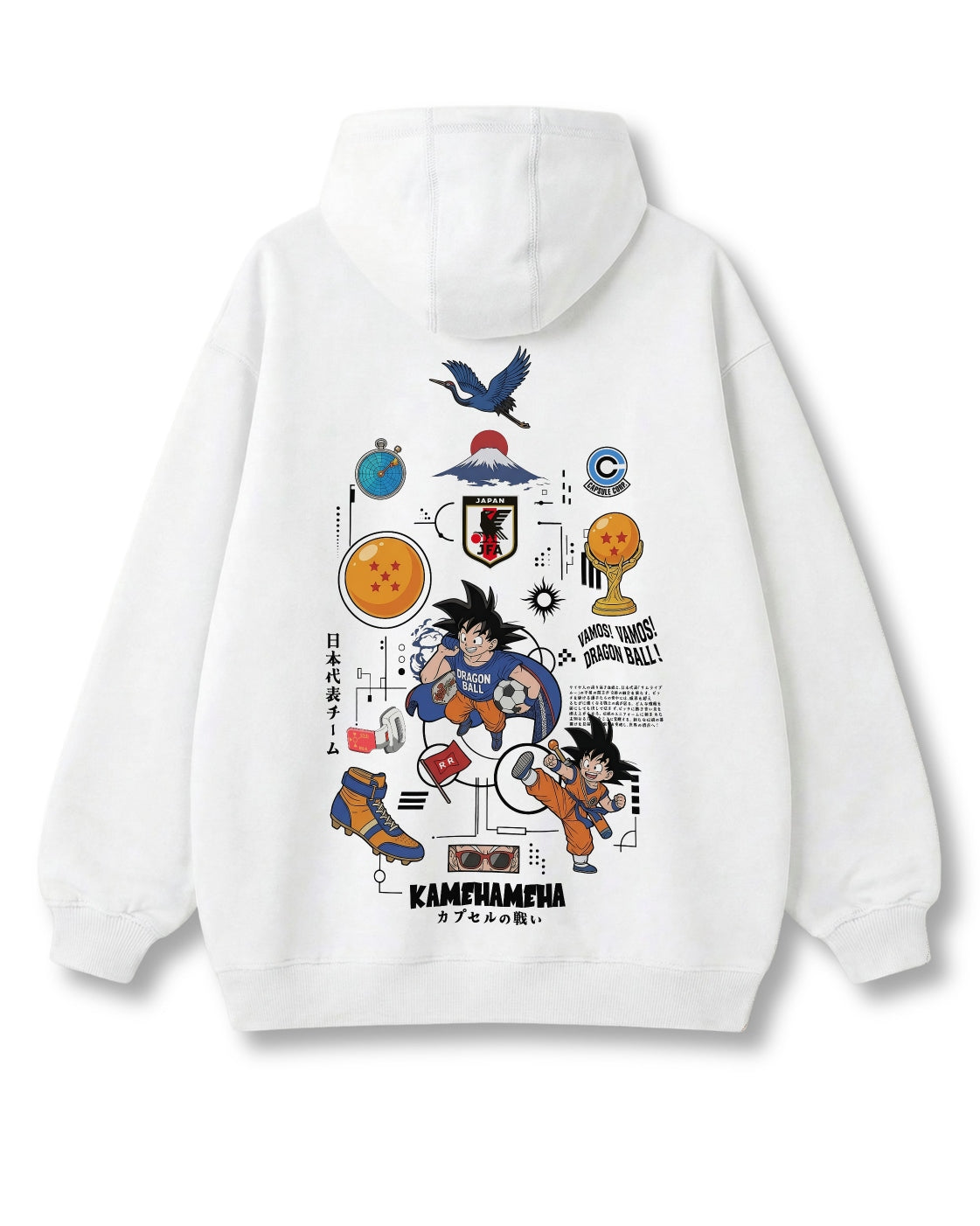 WORLD CUP X SAIYAN OVERSIZED HOODIE