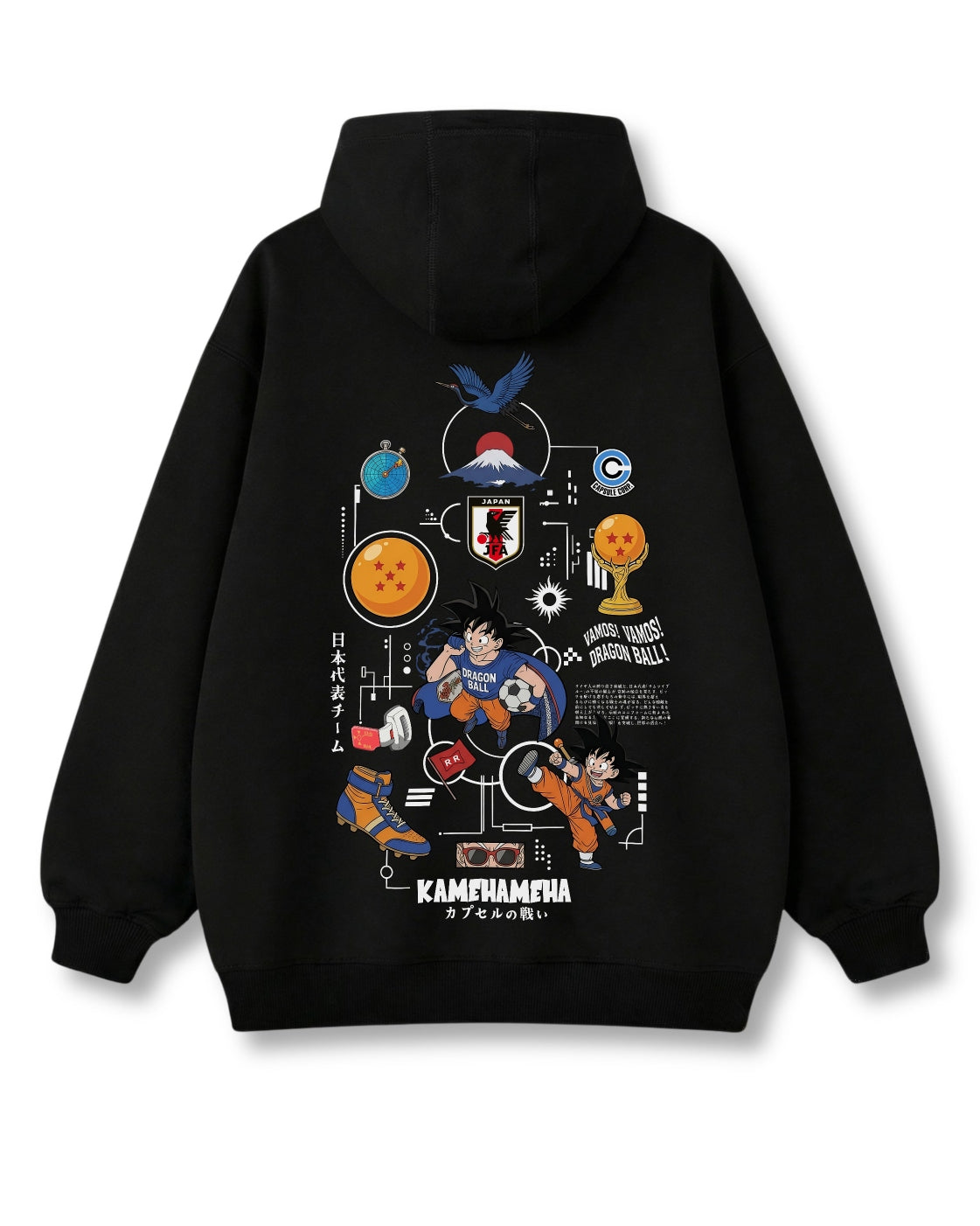 WORLD CUP X SAIYAN OVERSIZED HOODIE