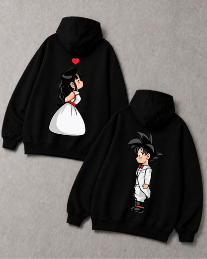 SAIYAN WEDDING COUPLE HOODIE