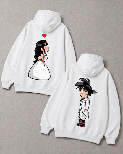 SAIYAN WEDDING COUPLE HOODIE