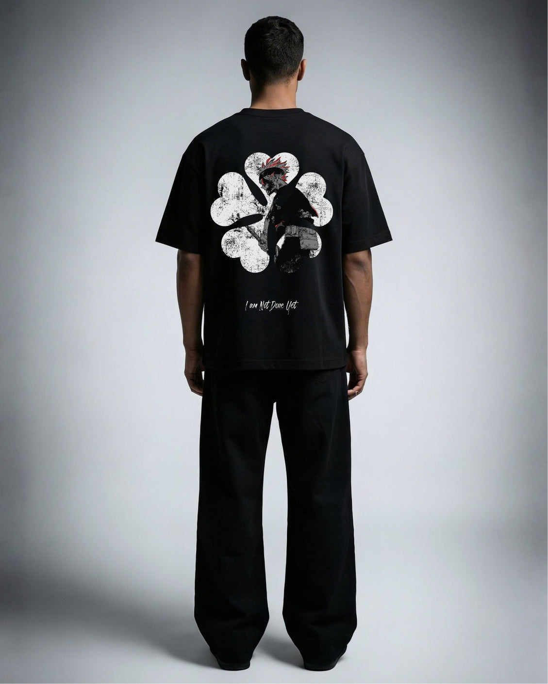 FIVE-LEAF GRIMOIRE OVERSIZED SHIRT