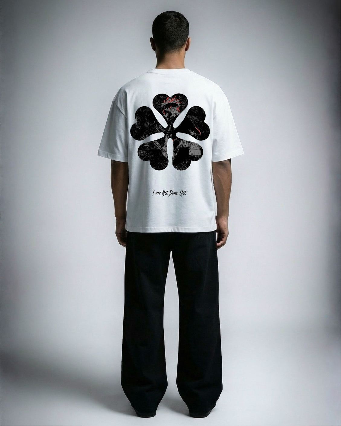 FIVE-LEAF GRIMOIRE OVERSIZED SHIRT