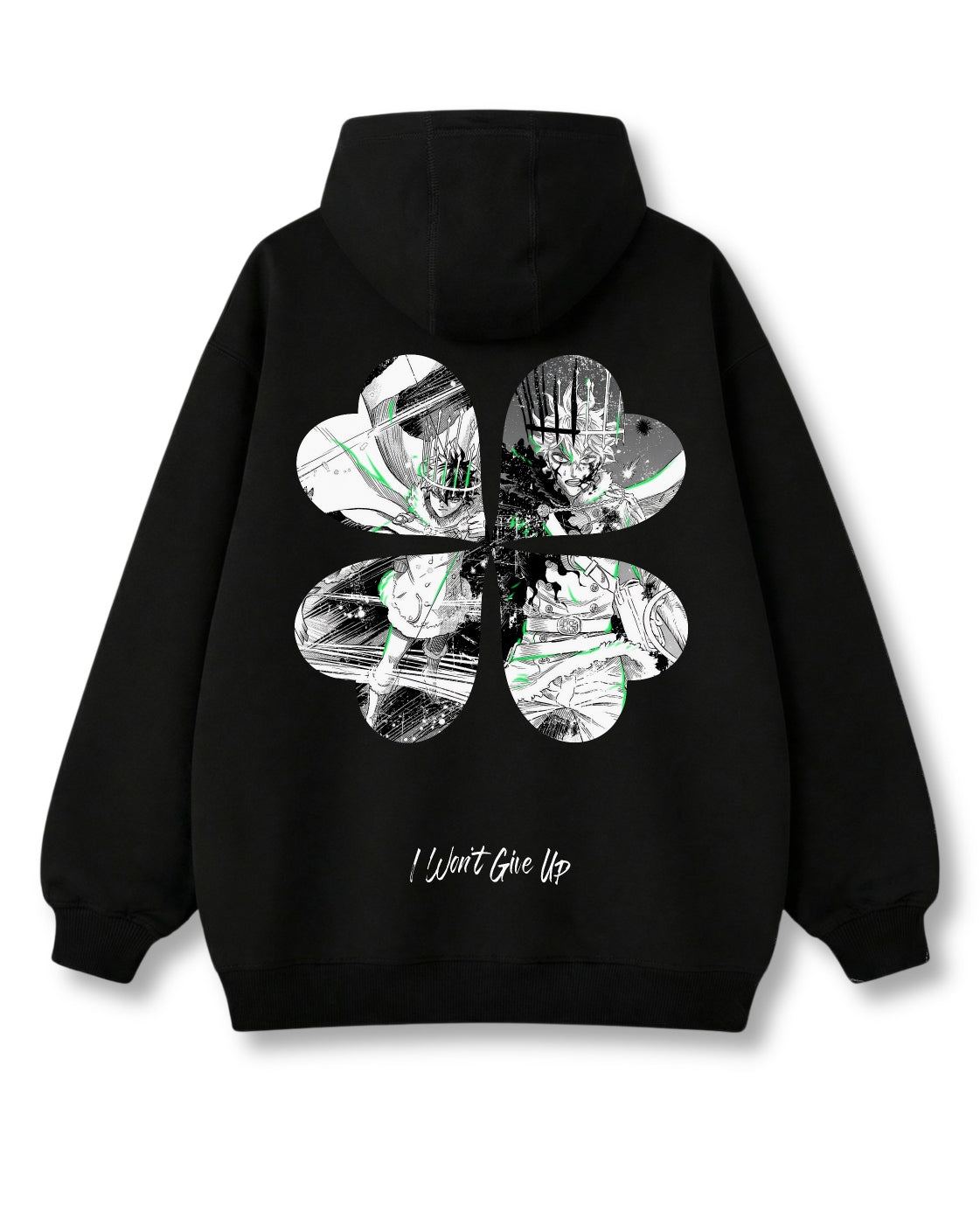 FOUR-LEAF GRIMOIRE OVERSIZED HOODIE