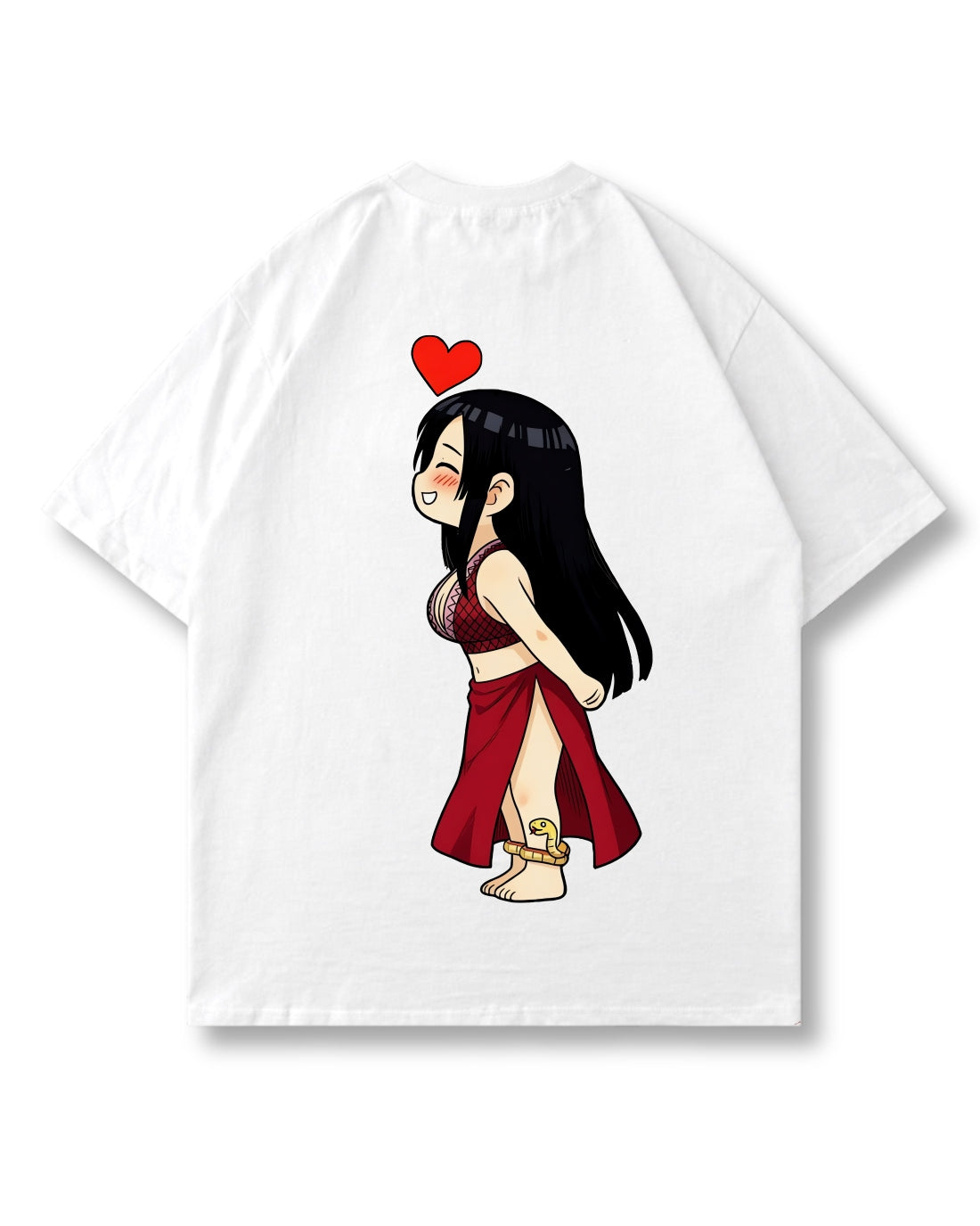SNAKE PRINCESS OVERSIZED SHIRT