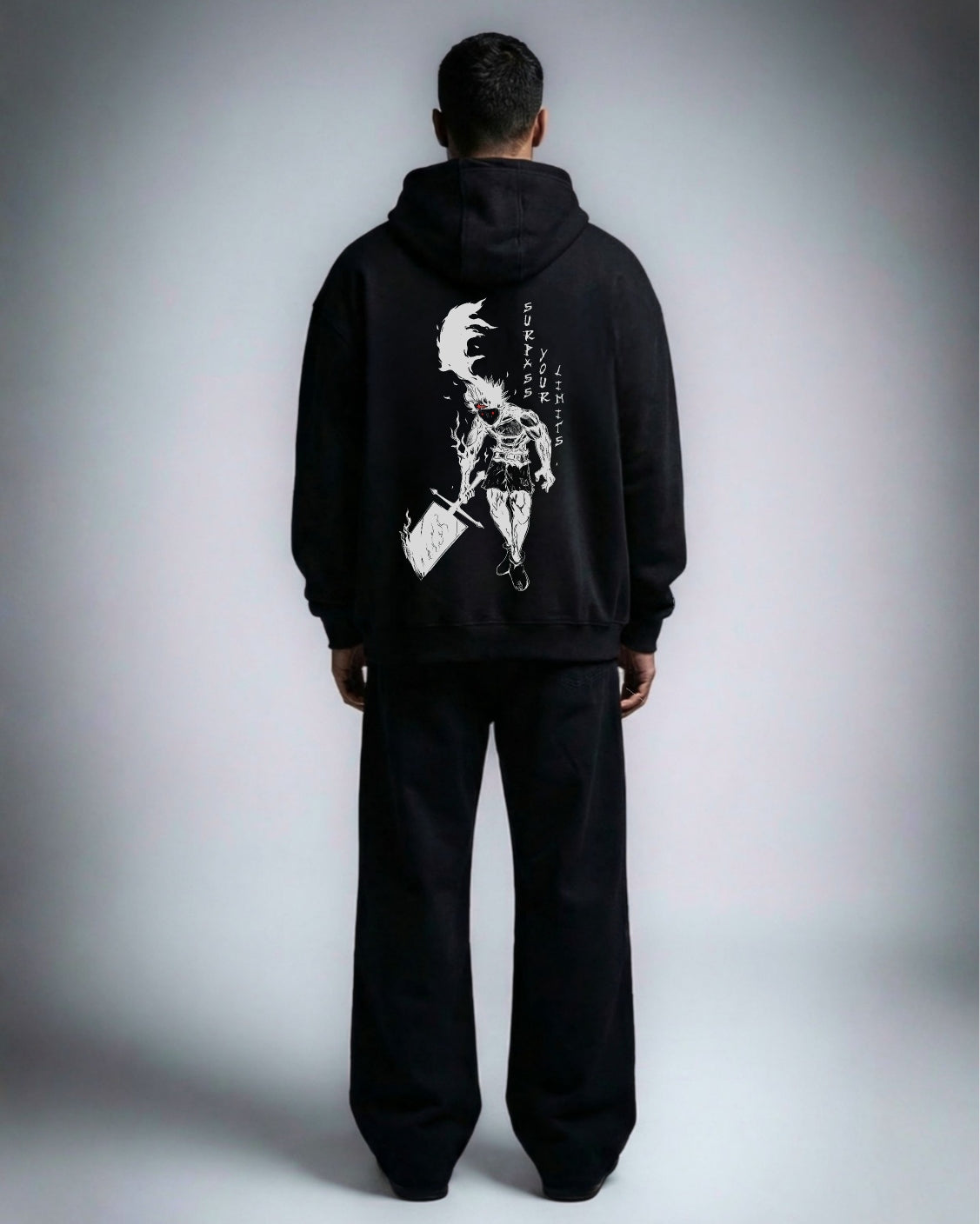 SURPASS LIMITS OVERSIZED HOODIE