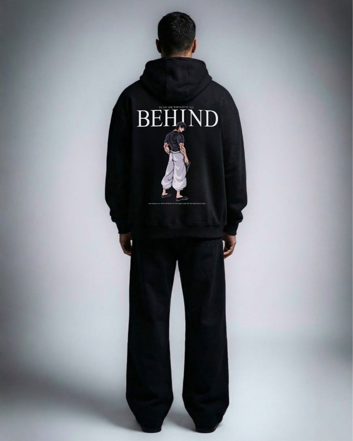 LEFT BEHIND OVERSIZED HOODIE