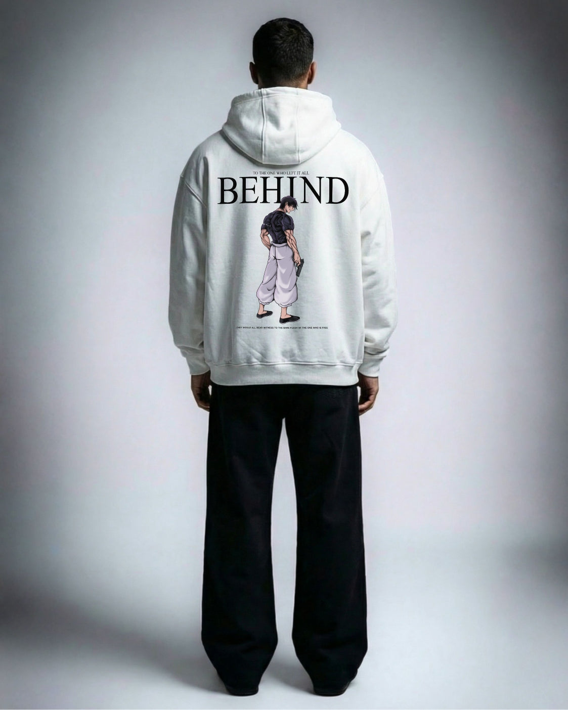 LEFT BEHIND OVERSIZED HOODIE