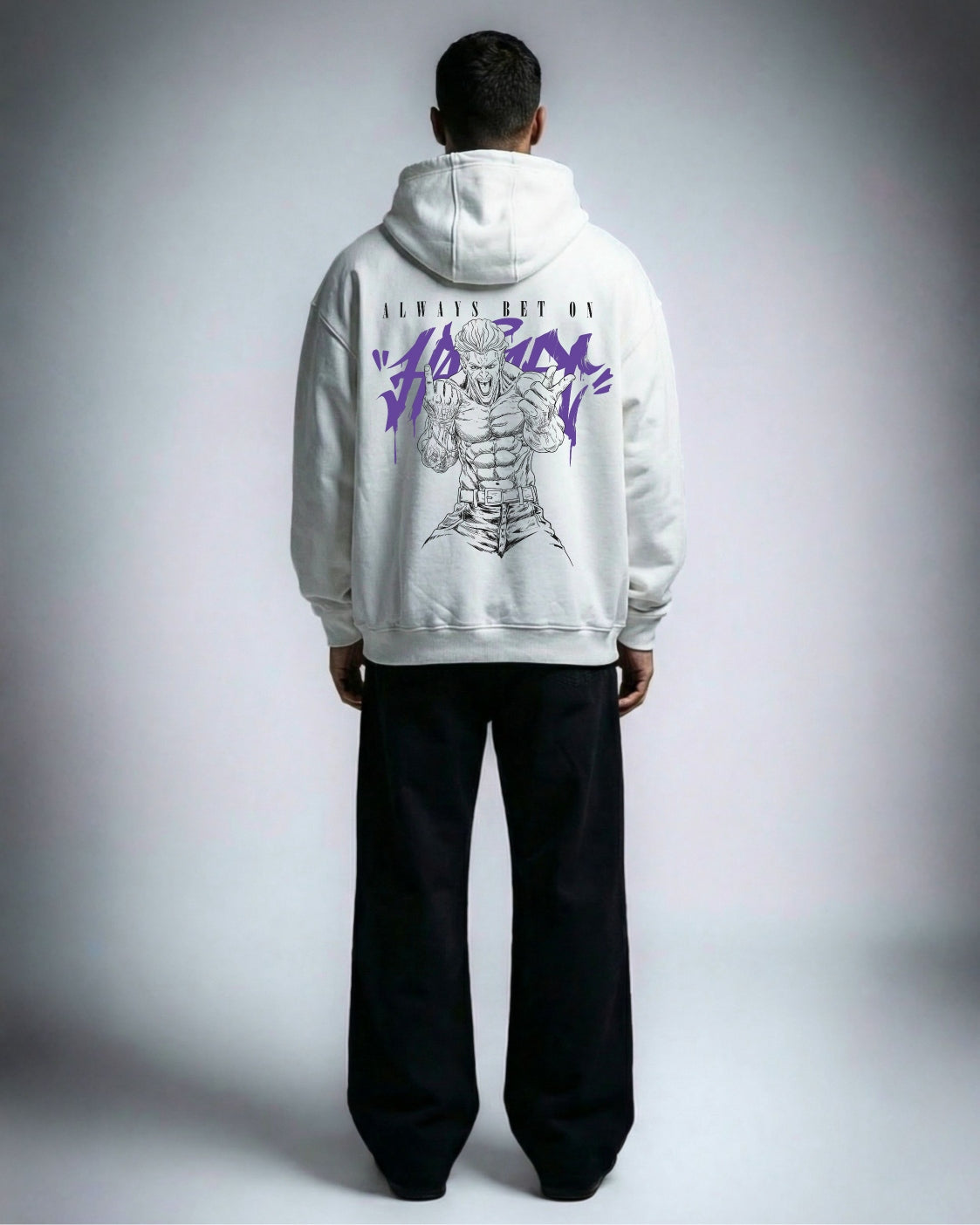 BET ON OVERSIZED HOODIE