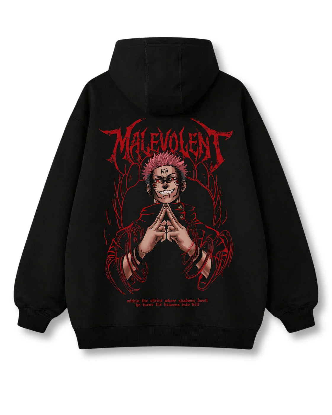 MALEVOLENT OVERSIZED HOODIE