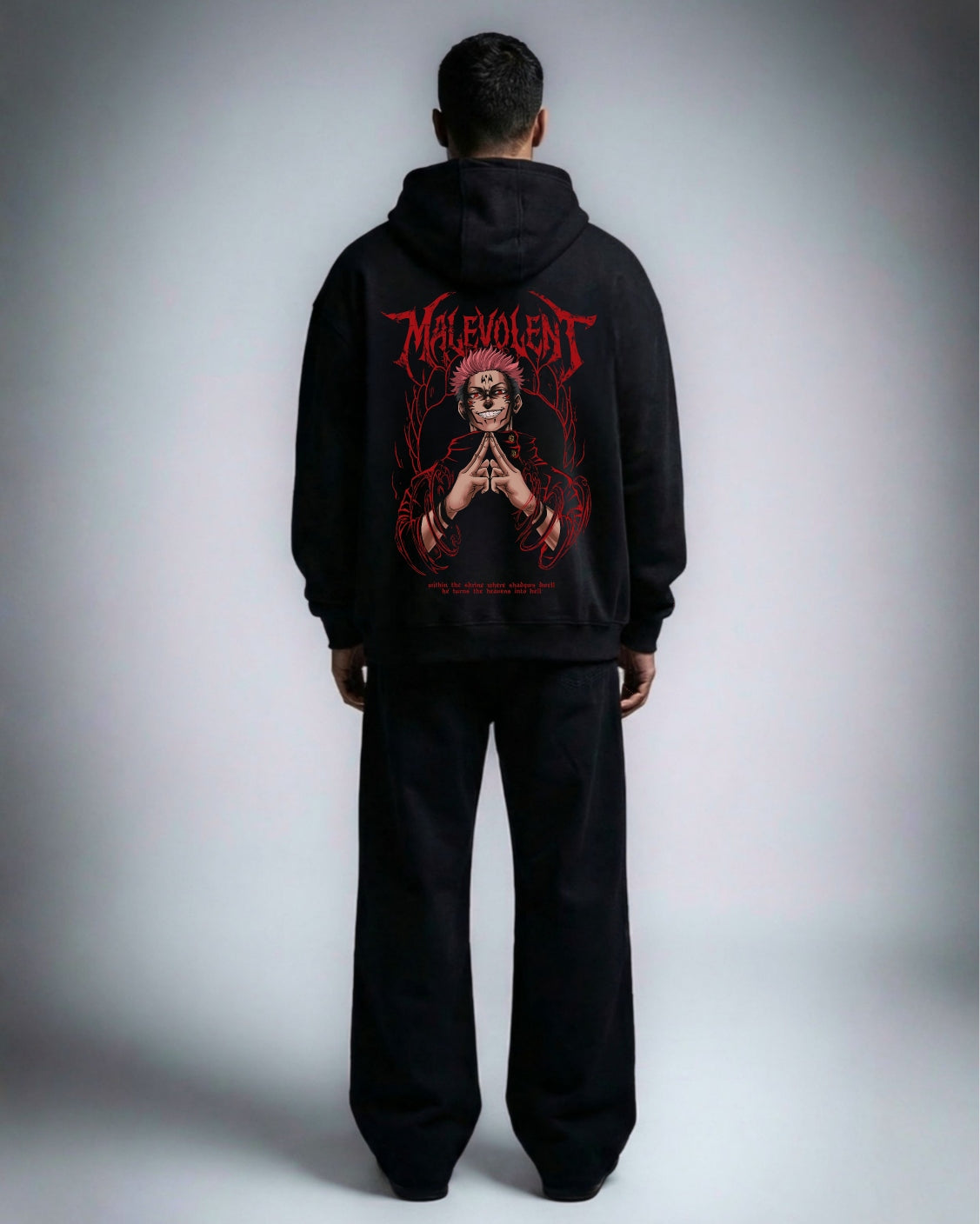 MALEVOLENT OVERSIZED HOODIE