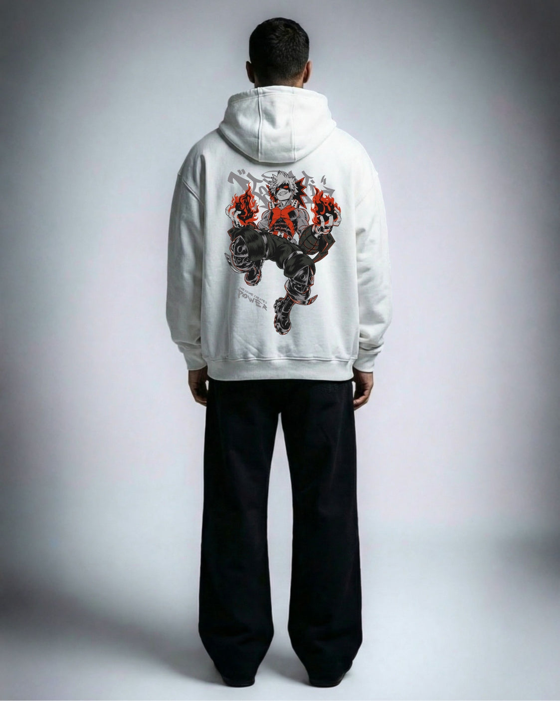 FORGED POWER OVERSIZED HOODIE