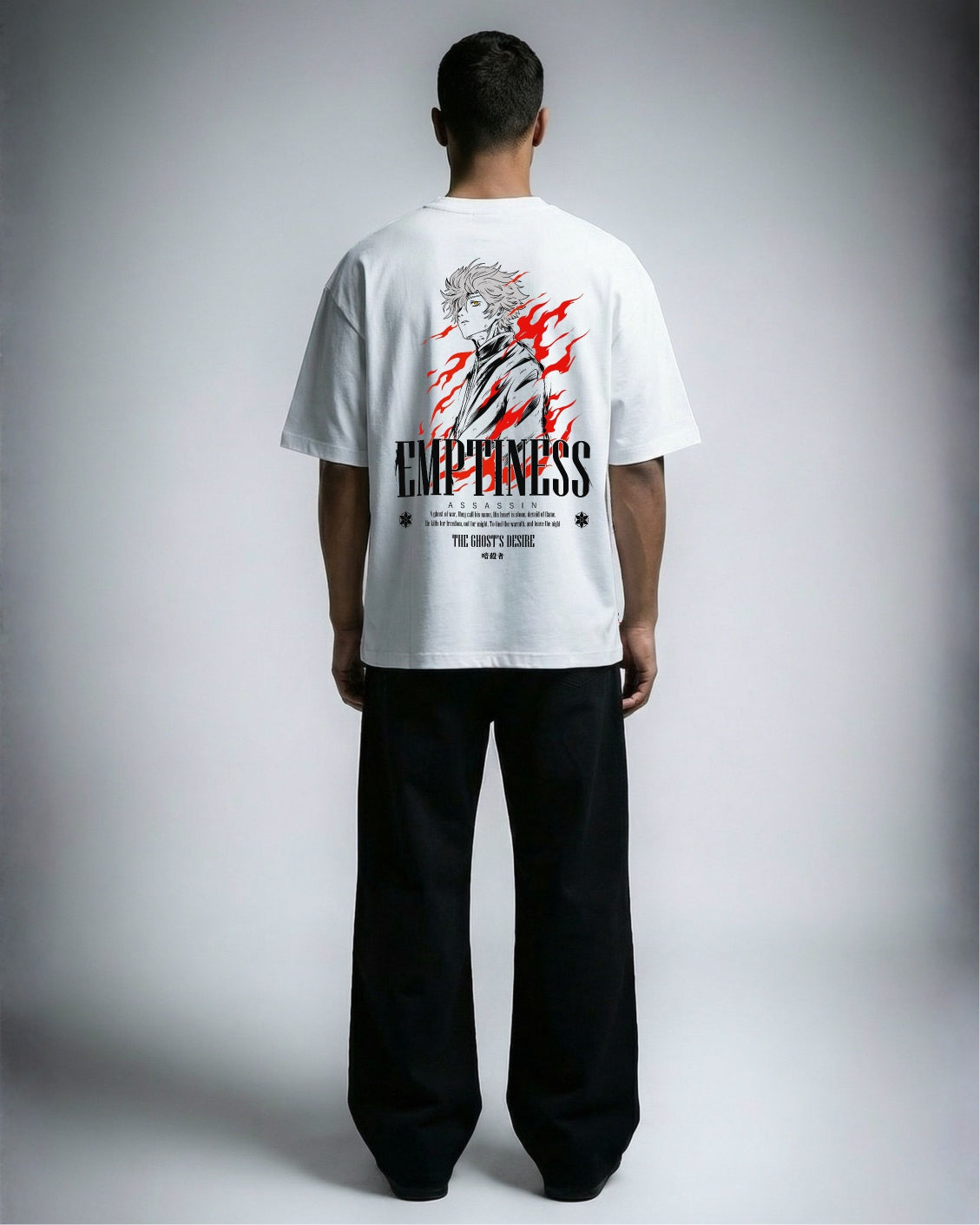 EMPTINESS OVERSIZED SHIRT