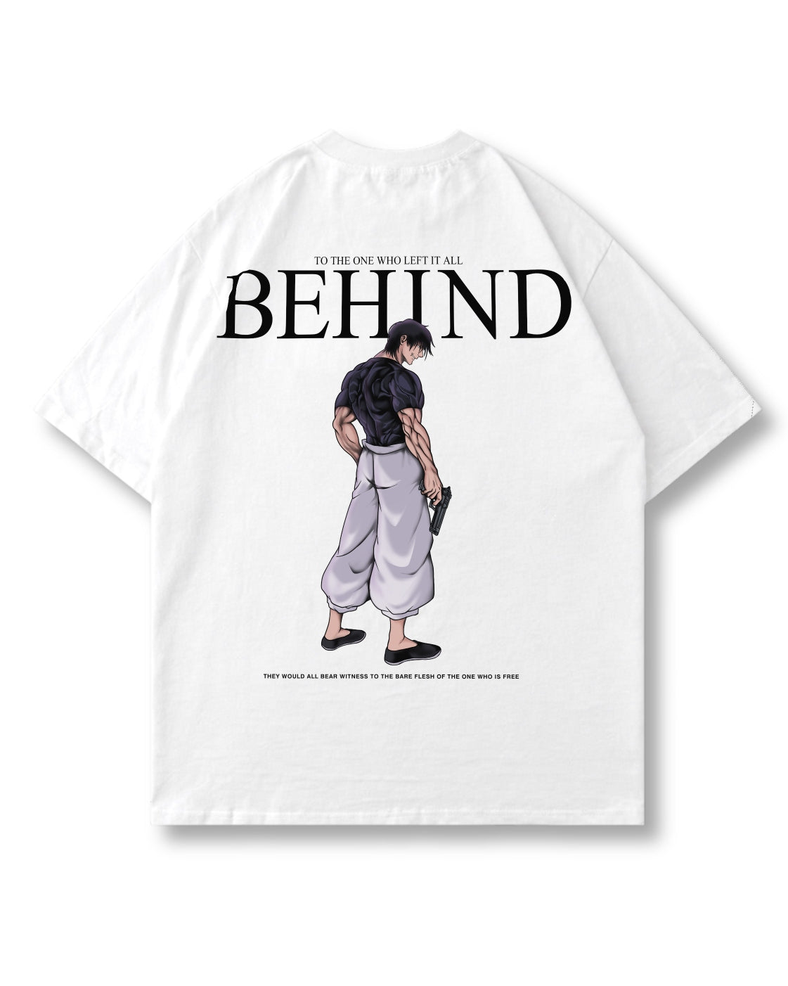 LEFT BEHIND OVERSIZED SHIRT