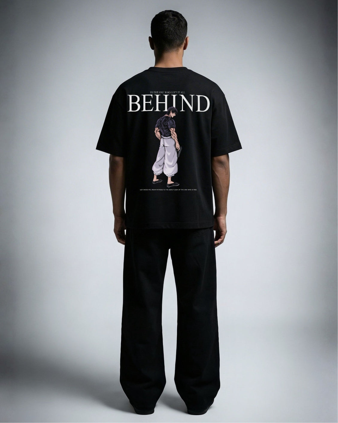 LEFT BEHIND OVERSIZED SHIRT