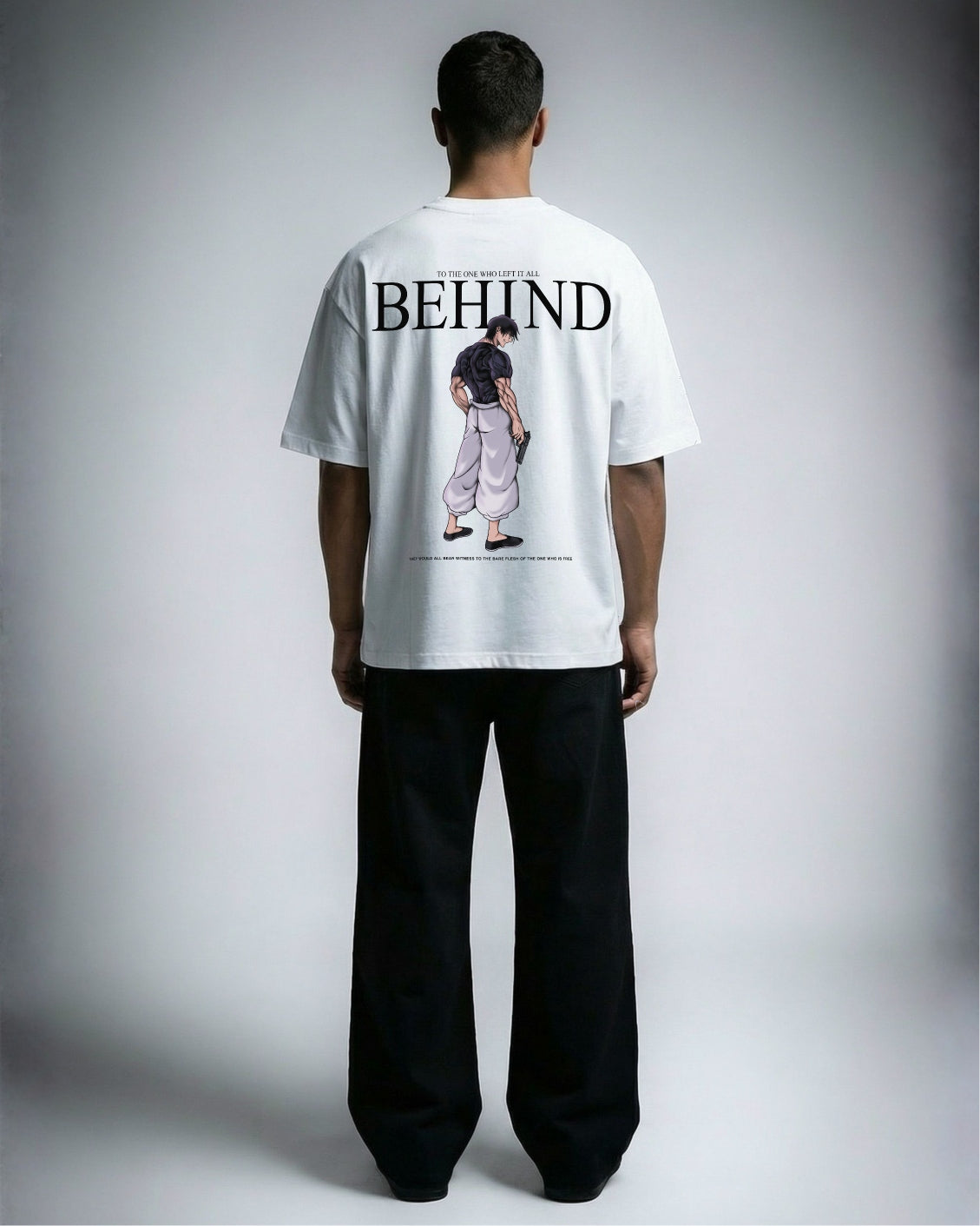 LEFT BEHIND OVERSIZED SHIRT