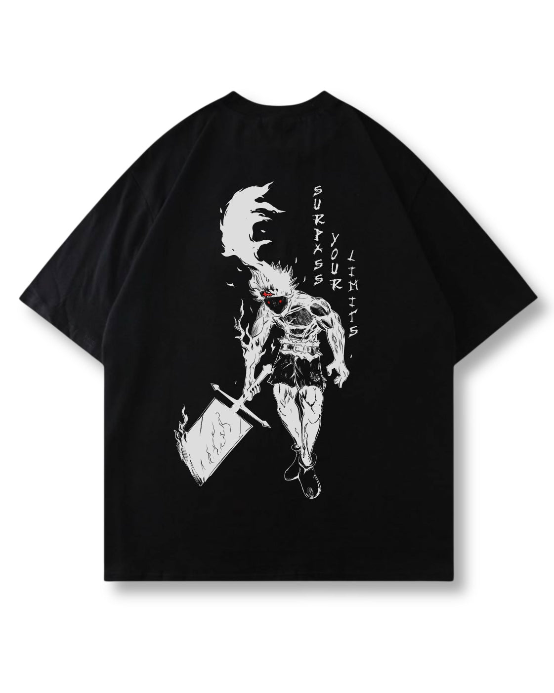 SURPASS YOUR LIMITS OVERSIZED SHIRT