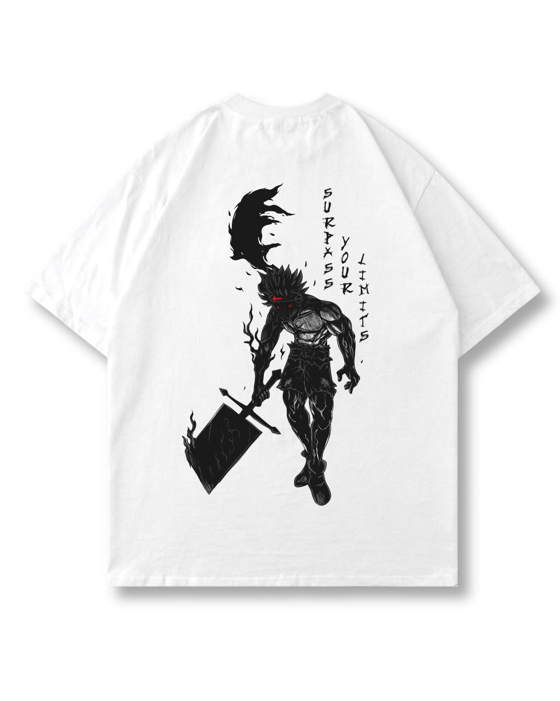 SURPASS YOUR LIMITS OVERSIZED SHIRT