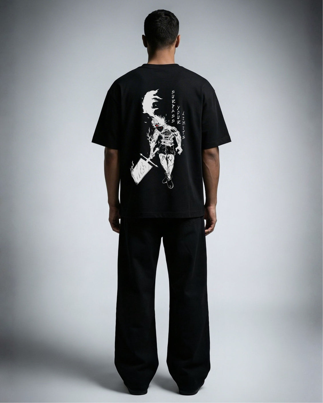 SURPASS YOUR LIMITS OVERSIZED SHIRT