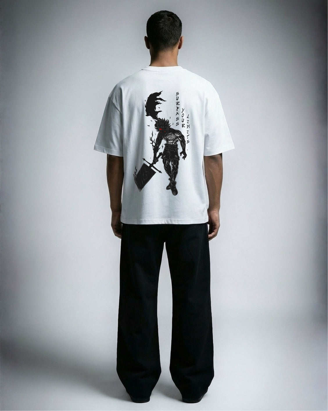 SURPASS YOUR LIMITS OVERSIZED SHIRT