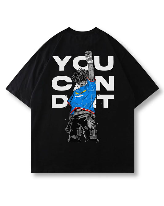 YOU CAN DO IT OVERSIZED SHIRT