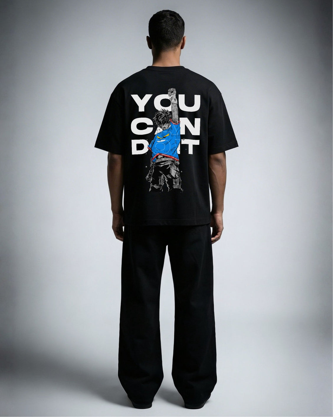 YOU CAN DO IT OVERSIZED SHIRT