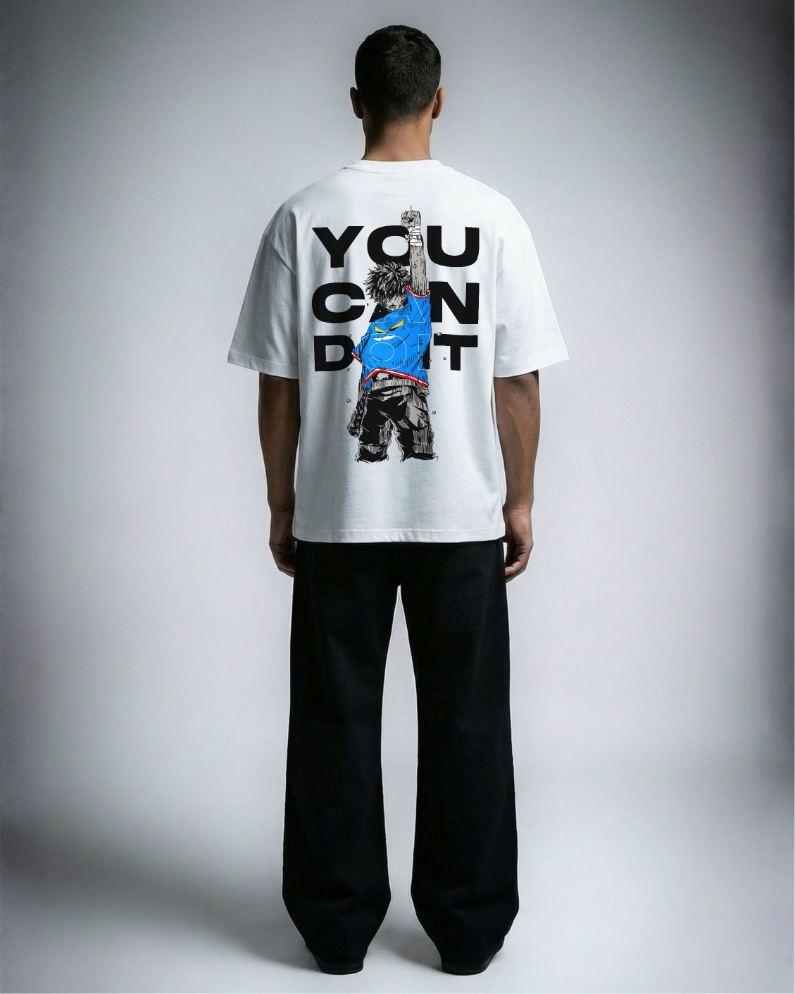 YOU CAN DO IT OVERSIZED SHIRT