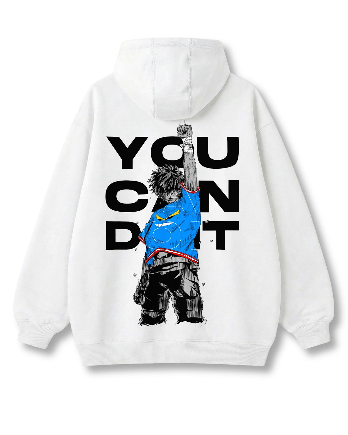 YOU CAN DO IT OVERSIZED HOODIE
