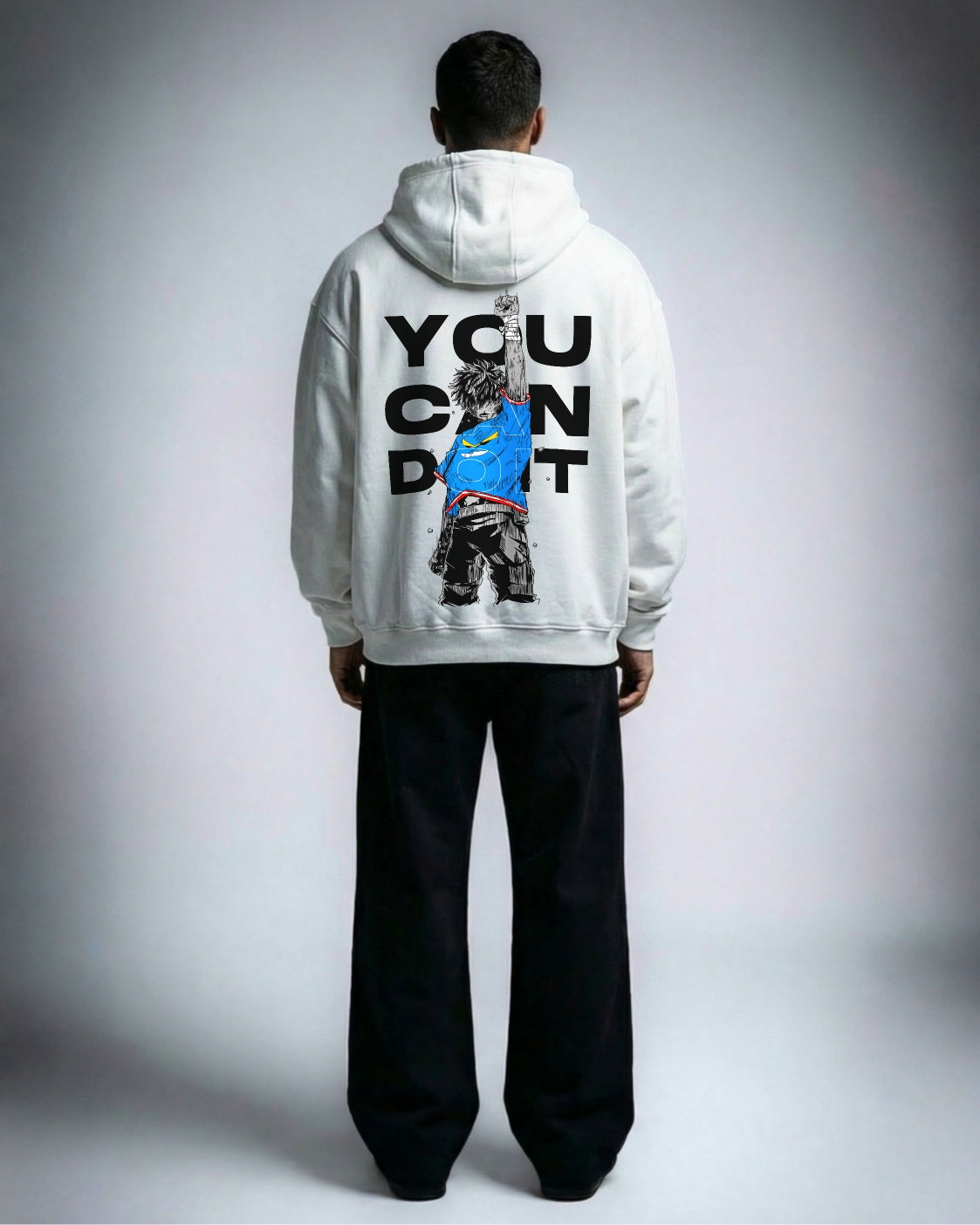 YOU CAN DO IT OVERSIZED HOODIE