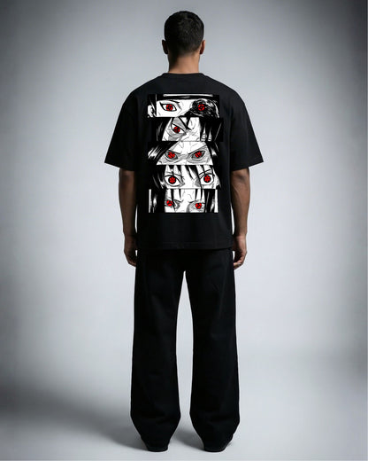 MANGEKYO EYES OVERSIZED SHIRT