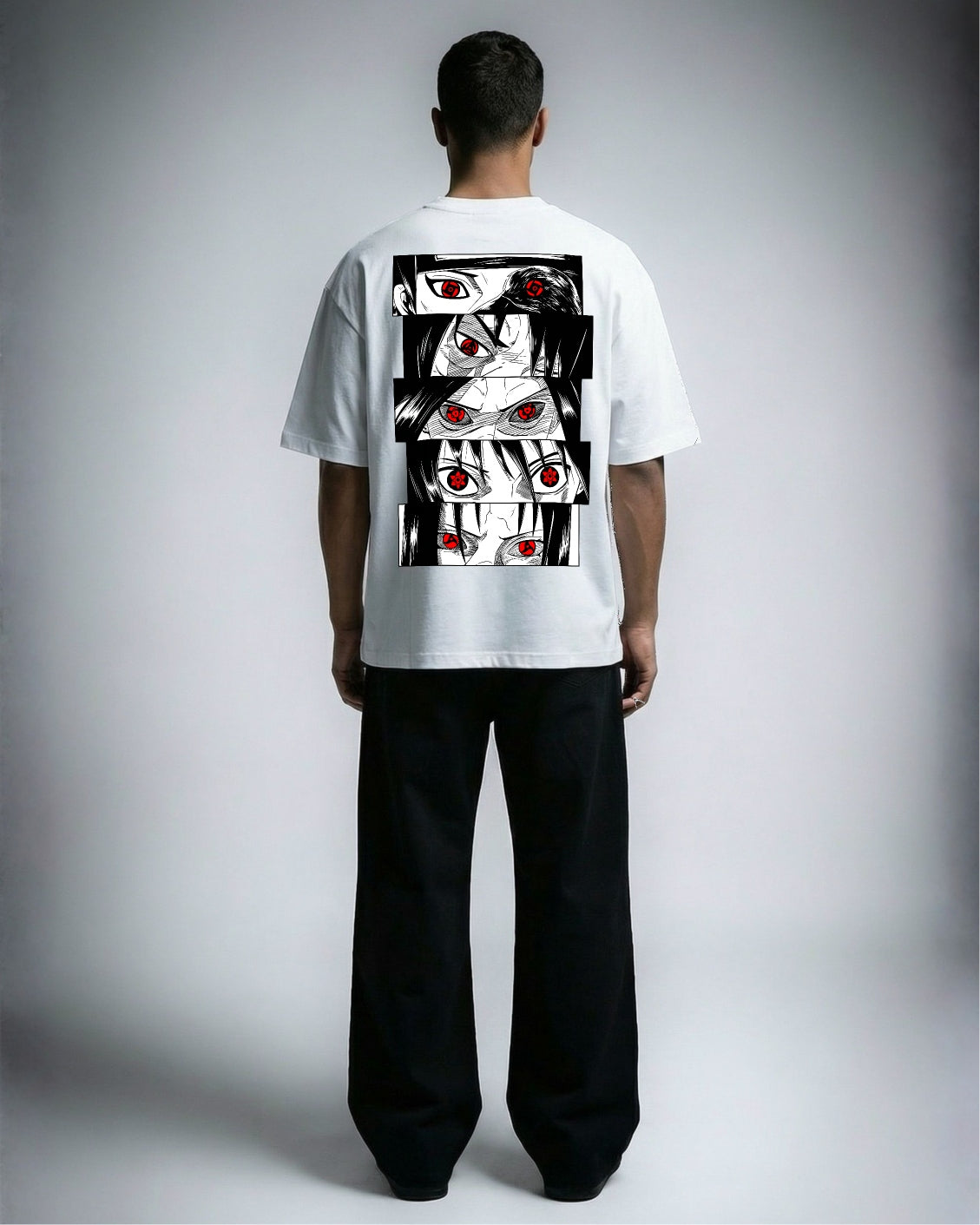 MANGEKYO EYES OVERSIZED SHIRT