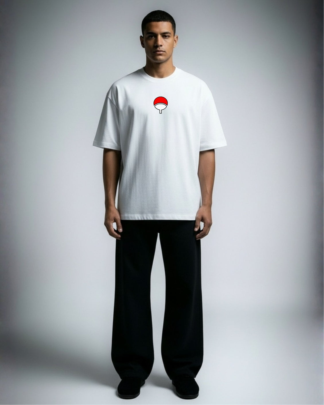 MANGEKYO EYES OVERSIZED SHIRT