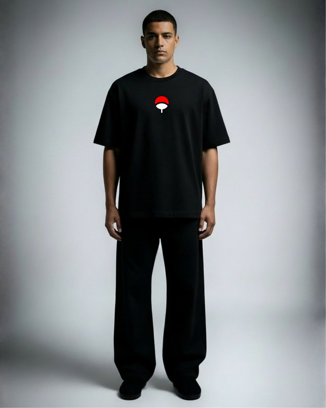 MANGEKYO EYES OVERSIZED SHIRT