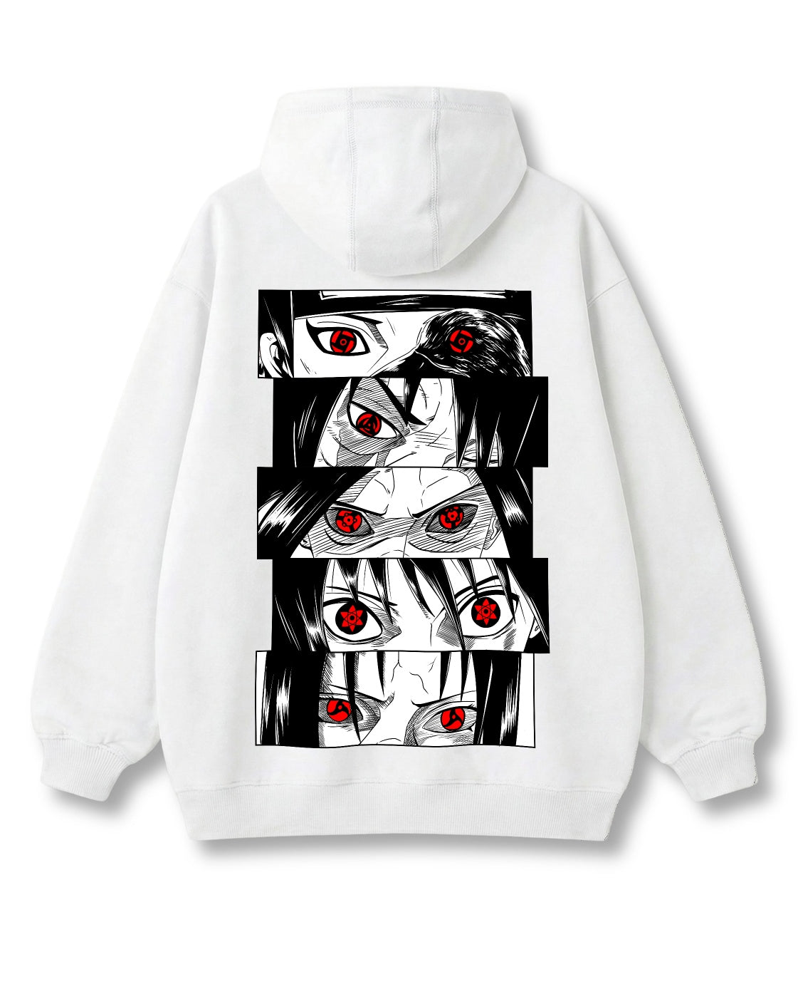 MANGEKYO EYES OVERSIZED HOODIE