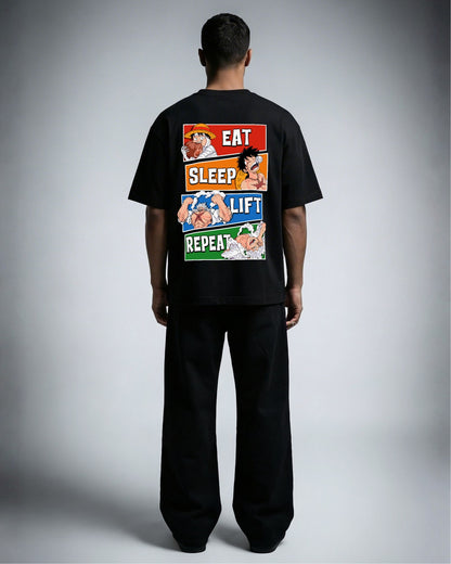 NIKA LIFT REPEAT OVERSIZED SHIRT