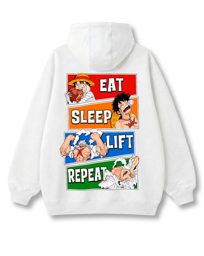NIKA LIFT REPEAT OVERSIZED HOODIE