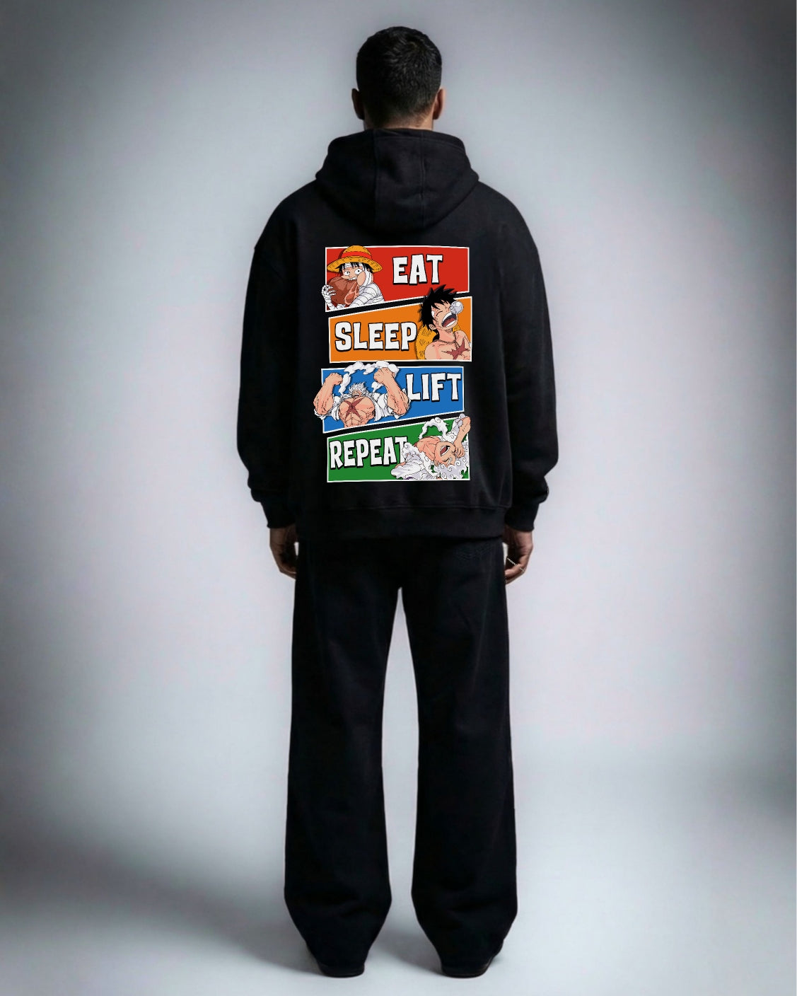 NIKA LIFT REPEAT OVERSIZED HOODIE