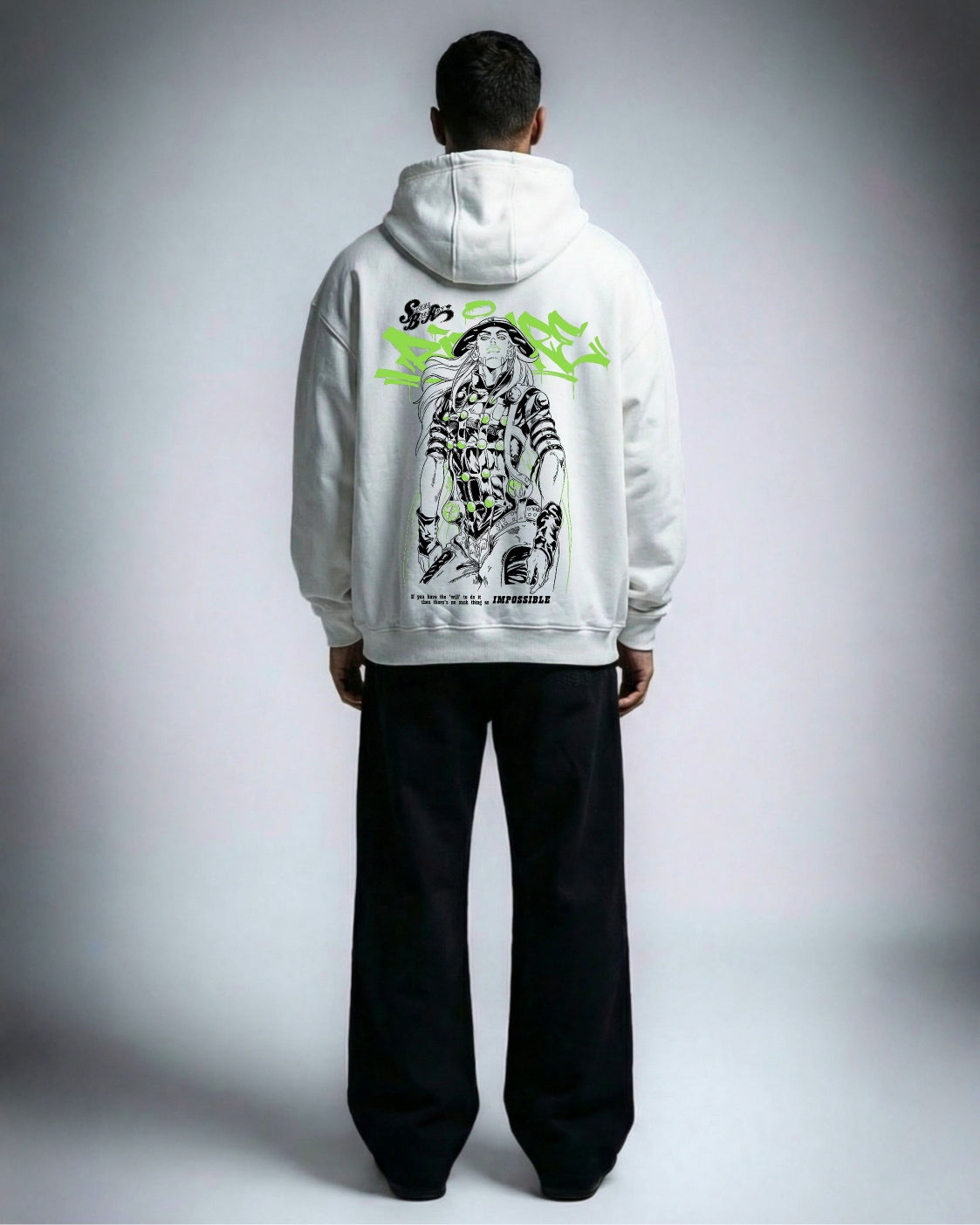 IRON WILL OVERSIZED HOODIE