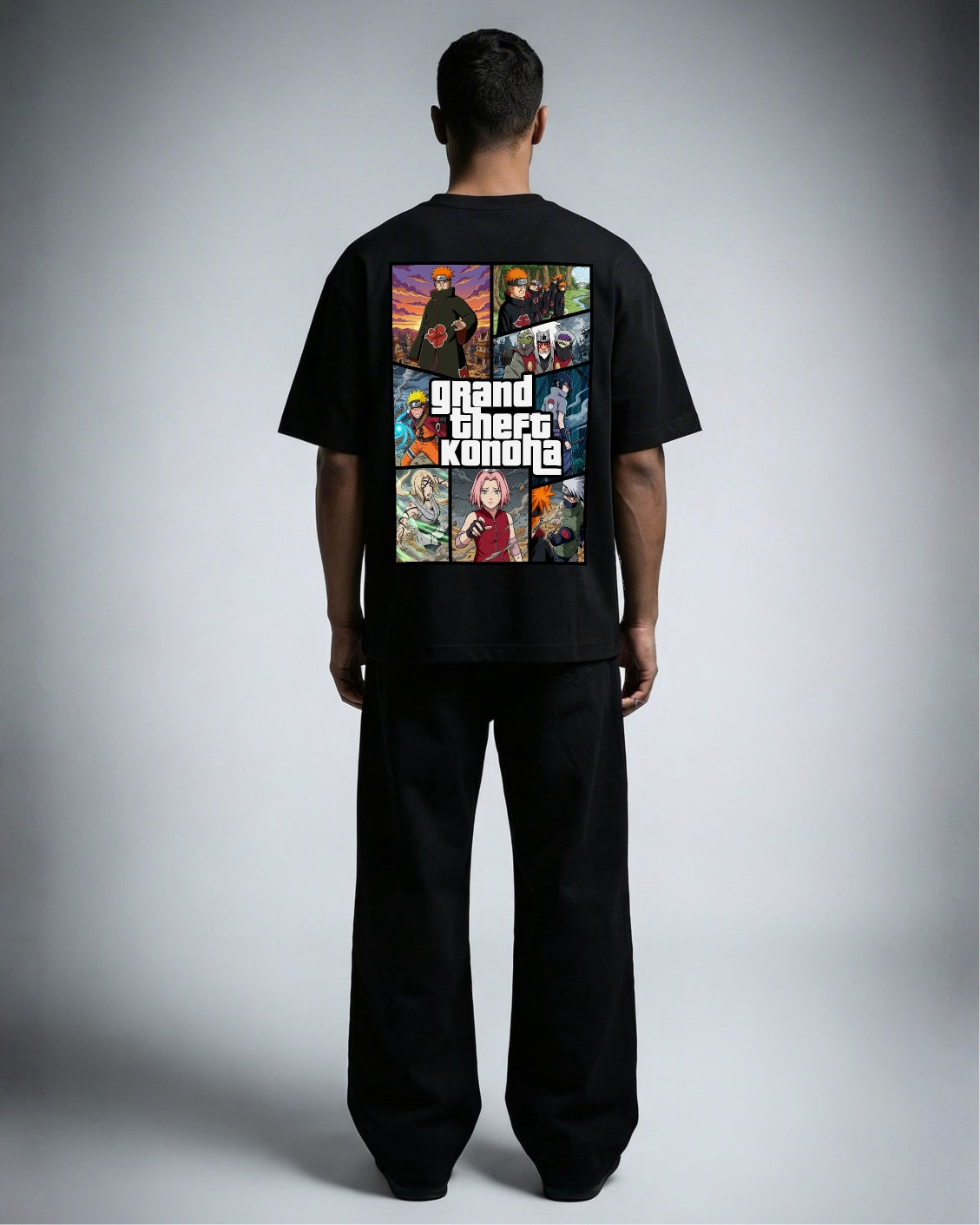 GRAND THEFT KONOHA OVERSIZED SHIRT